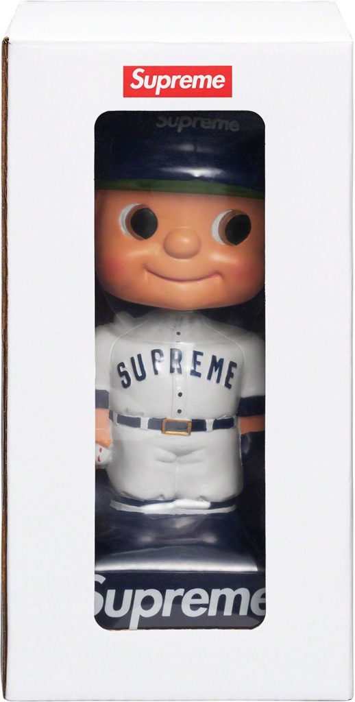 Supreme Bobblehead Blue with packaging