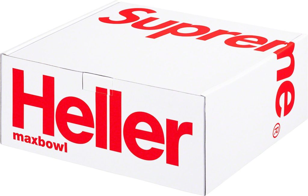 Supreme Heller Bowls (Set of 6) White Packaging