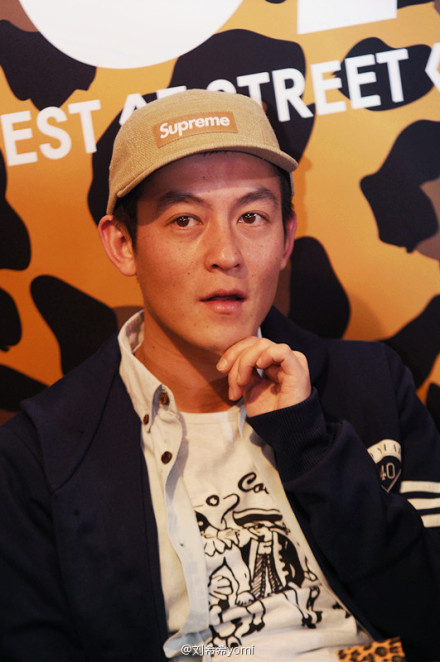 Edison Chen wearing Supreme, 2012